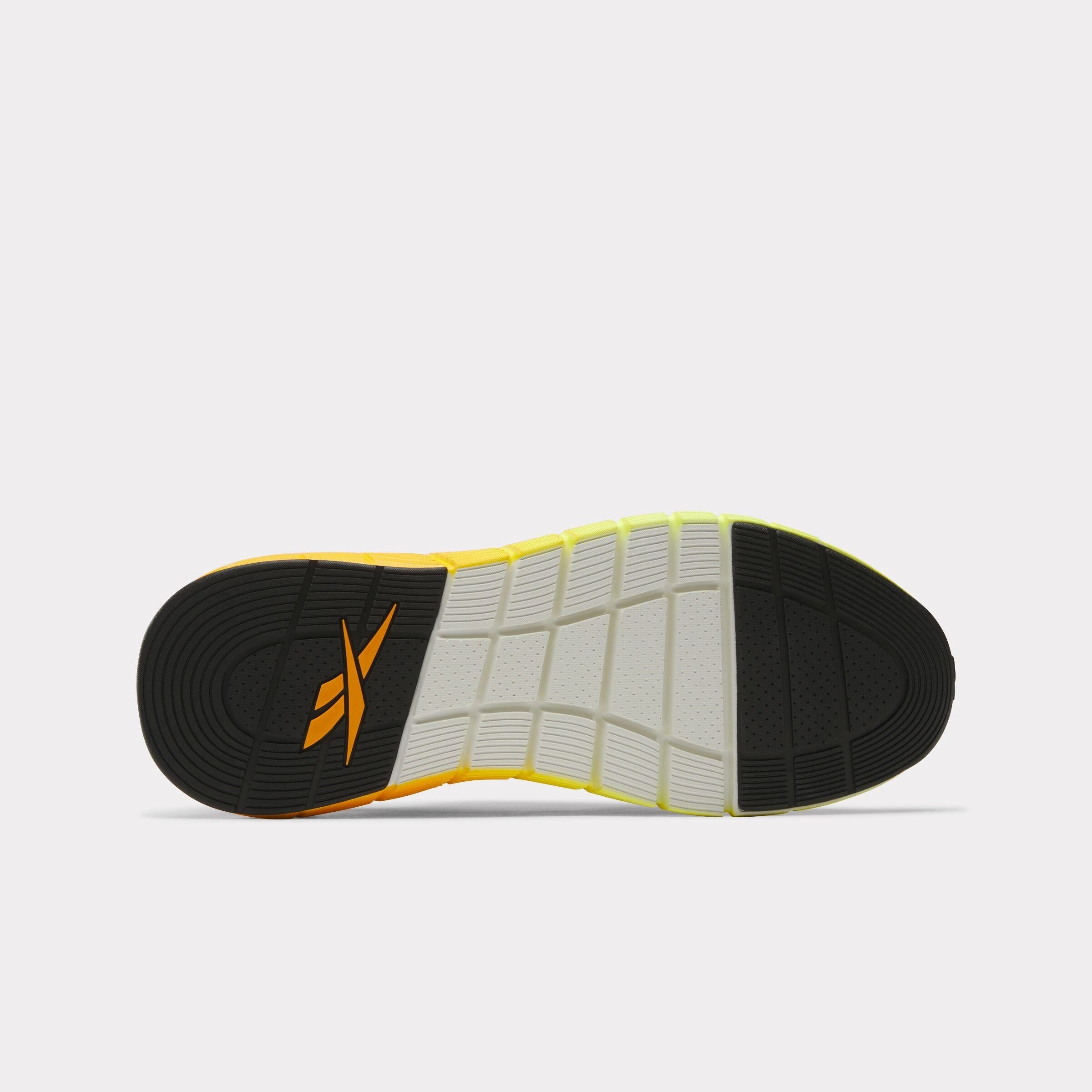 Air Channel Reebok Footwear Men Nano Gym Shoes CHALK/BLACK/ELECTRIC AMBER