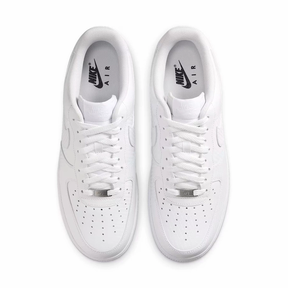 AIR FORCE 1 '07 'White Carbon Fibre' Sporty Look