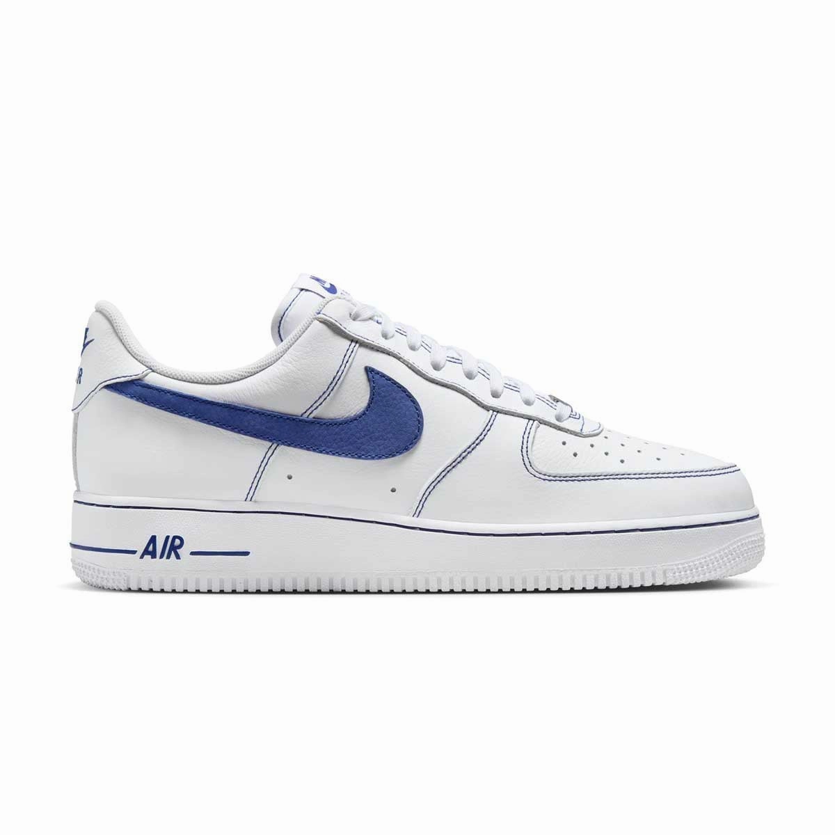 Air Force 1 '07 LV8 'White Deep Royal Blue' Short Step