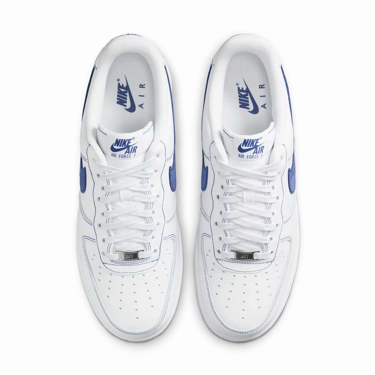 Air Force 1 '07 LV8 'White Deep Royal Blue' Energy Ease Motion