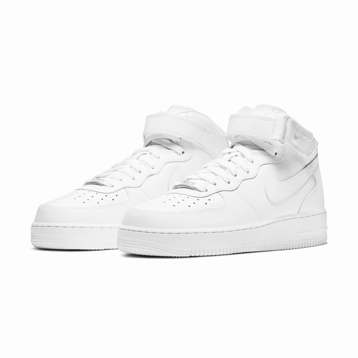 Air Force 1 Mid '07 'Triple White' Plush Lining