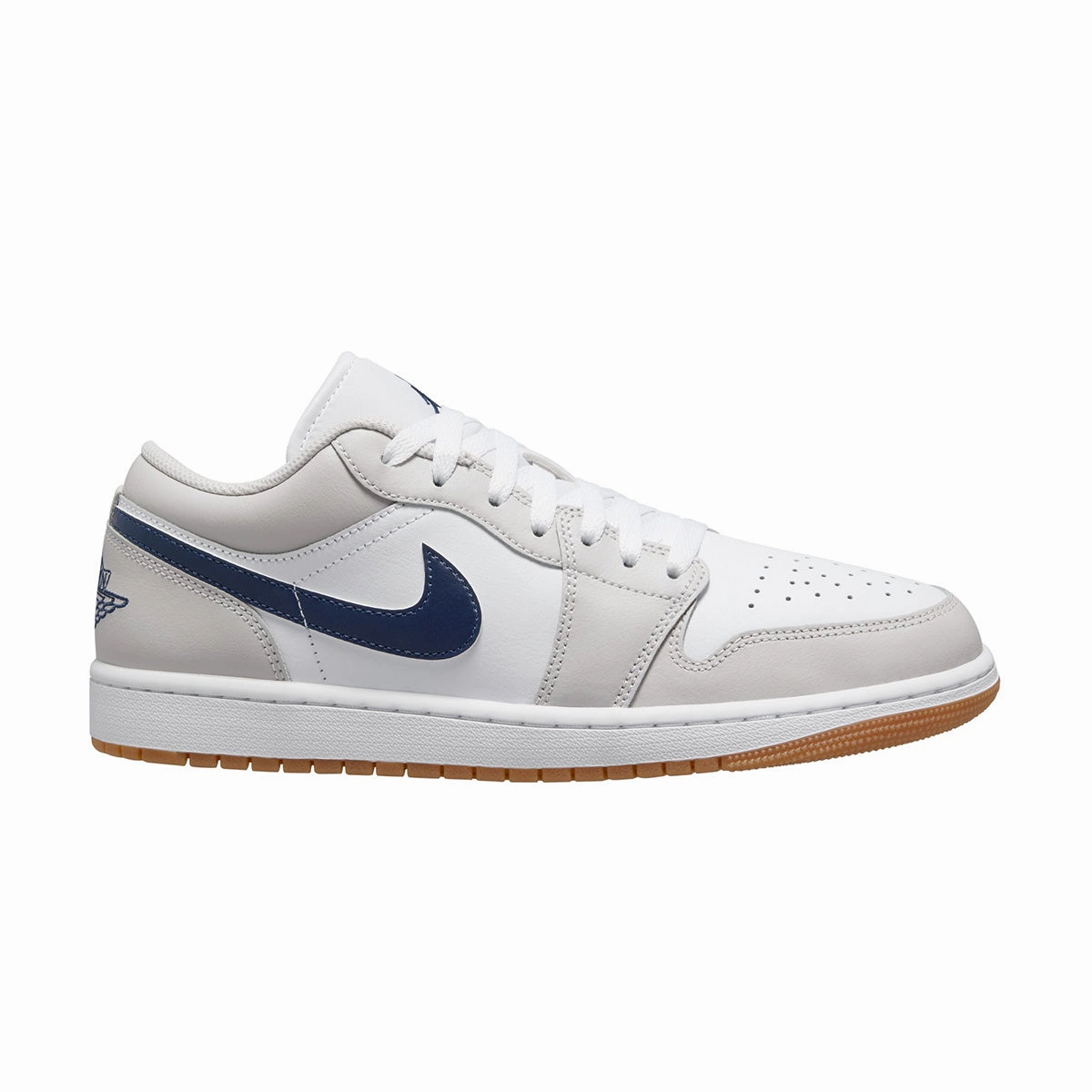 Air Jordan 1 Low 'Midnight Navy Neutral Grey' Glide Walk System
