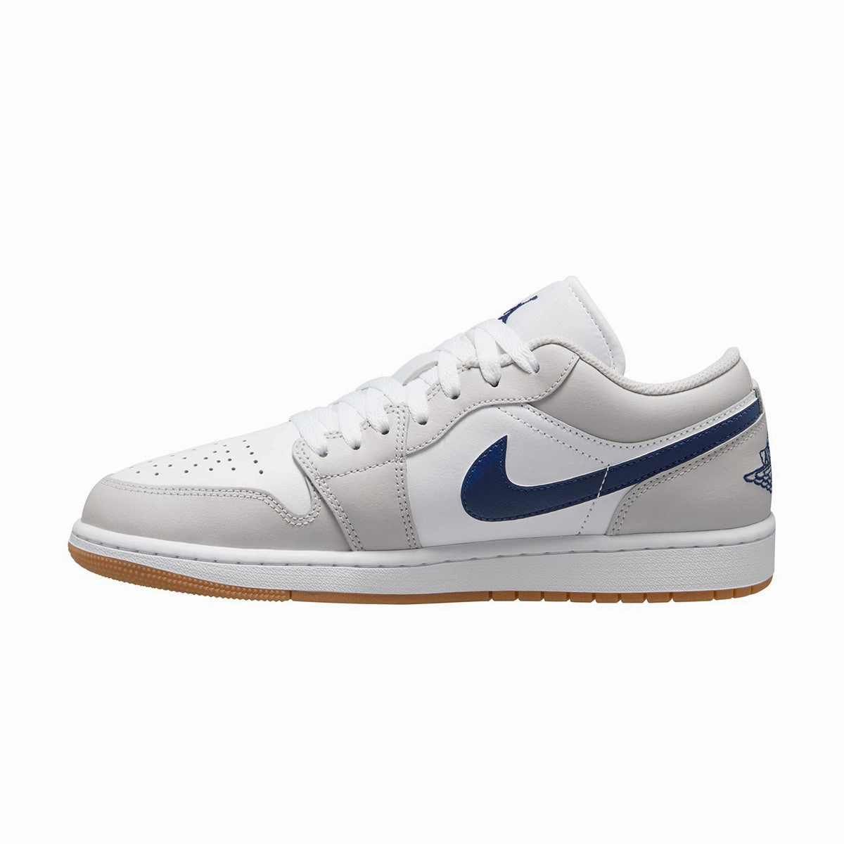 Air Jordan 1 Low 'Midnight Navy Neutral Grey' Glide Walk System