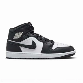 Air Jordan 1 Mid SE 'Panda Elephant' Padded Tongue Step Comfort