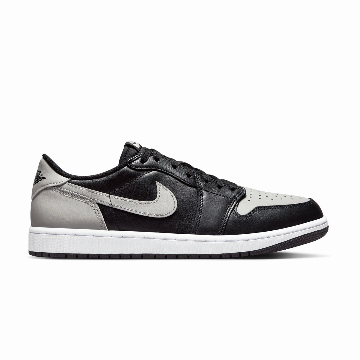 Air Jordan 1 Retro Low OG 'Shadow' Block Walk Street Cool