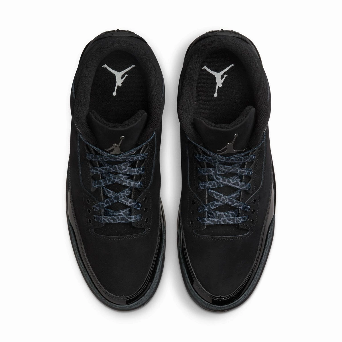 Air Jordan 3 Retro 'Black Cat' quick dry