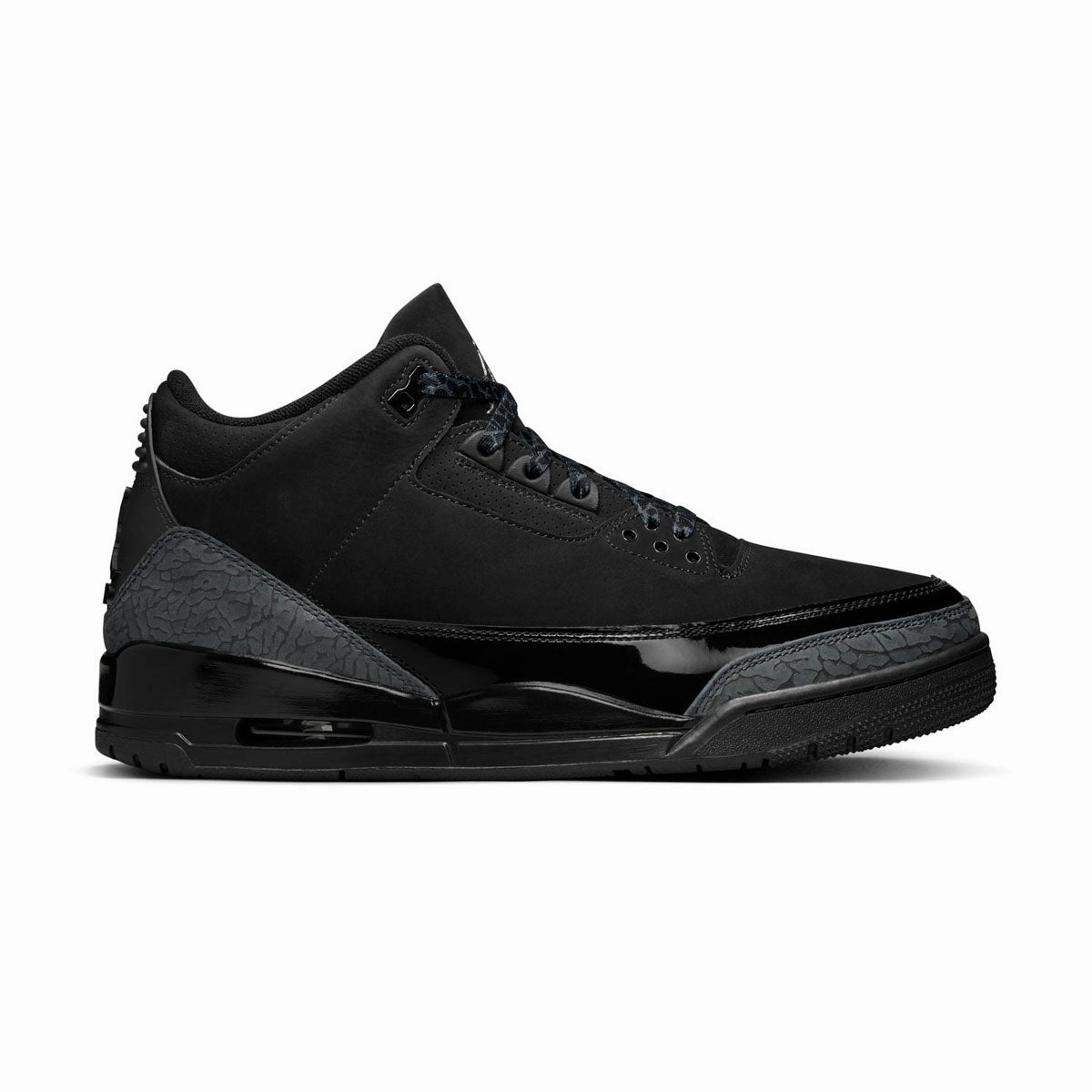Air Jordan 3 Retro 'Black Cat' Parent Hike Heat Step