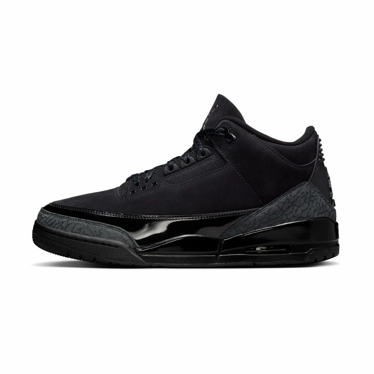 Air Jordan 3 Retro 'Black Cat' quick dry
