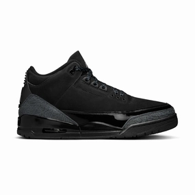 Air Jordan 3 Retro 'Black Cat' Parent Hike Heat Step