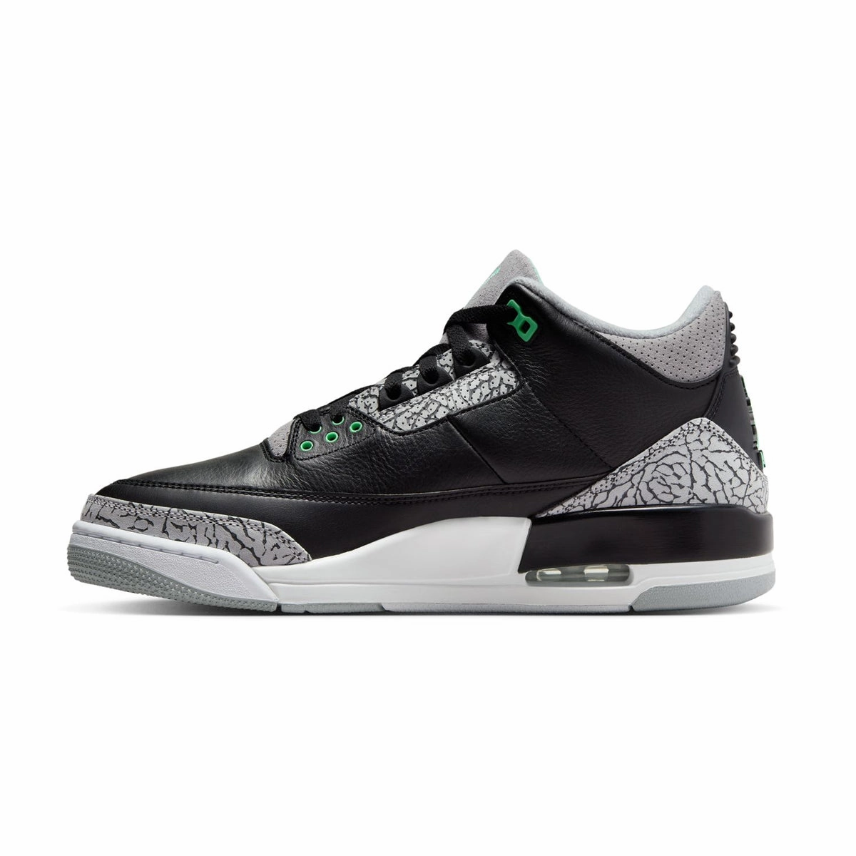 Air Jordan 3 Retro 'Green Glow' All-Purpose Style