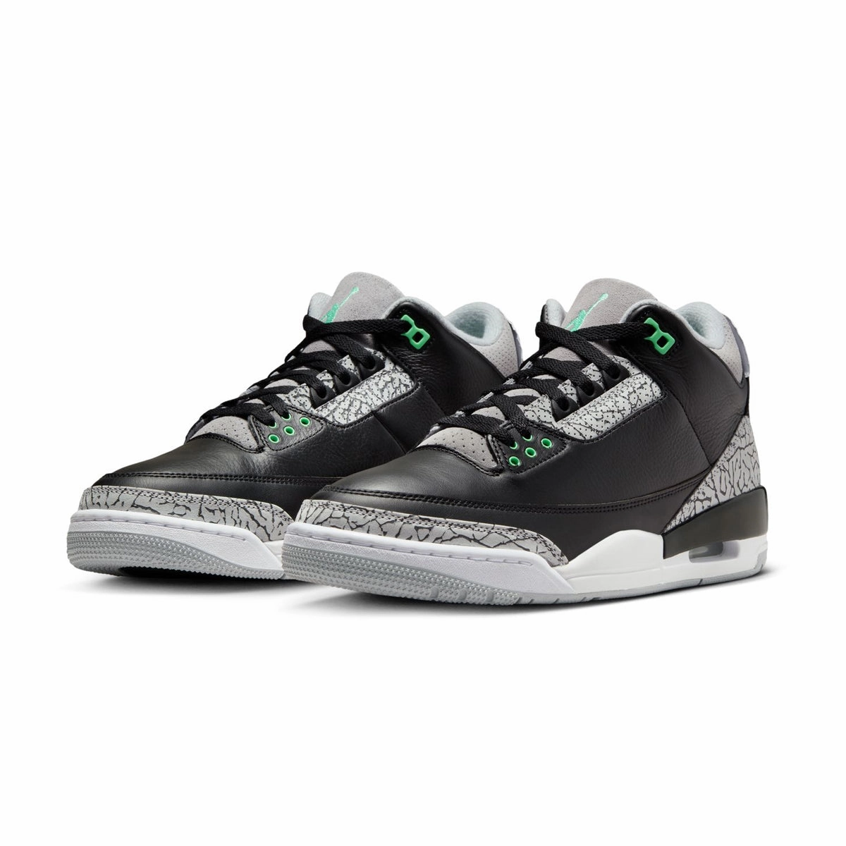 Air Jordan 3 Retro 'Green Glow' All-Purpose Style