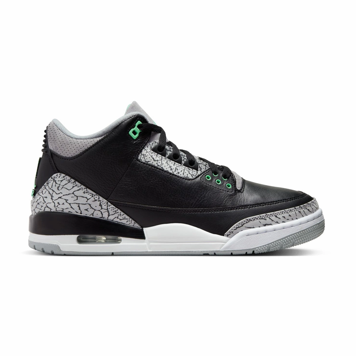Trendy Wear Teen Trend Air Jordan 3 Retro 'Green Glow'