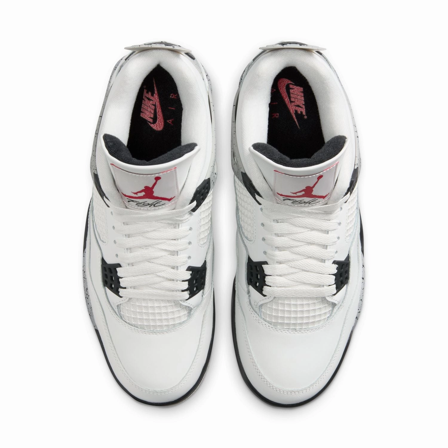 Air Jordan 4 Retro 'White Cement' Soft Walk-In Glide