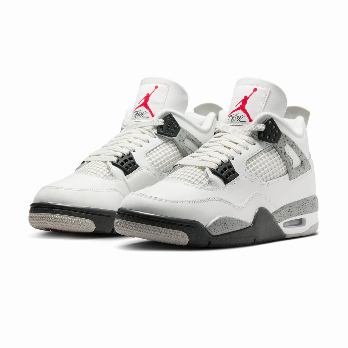 Air Jordan 4 Retro 'White Cement' Soft Walk-In Glide