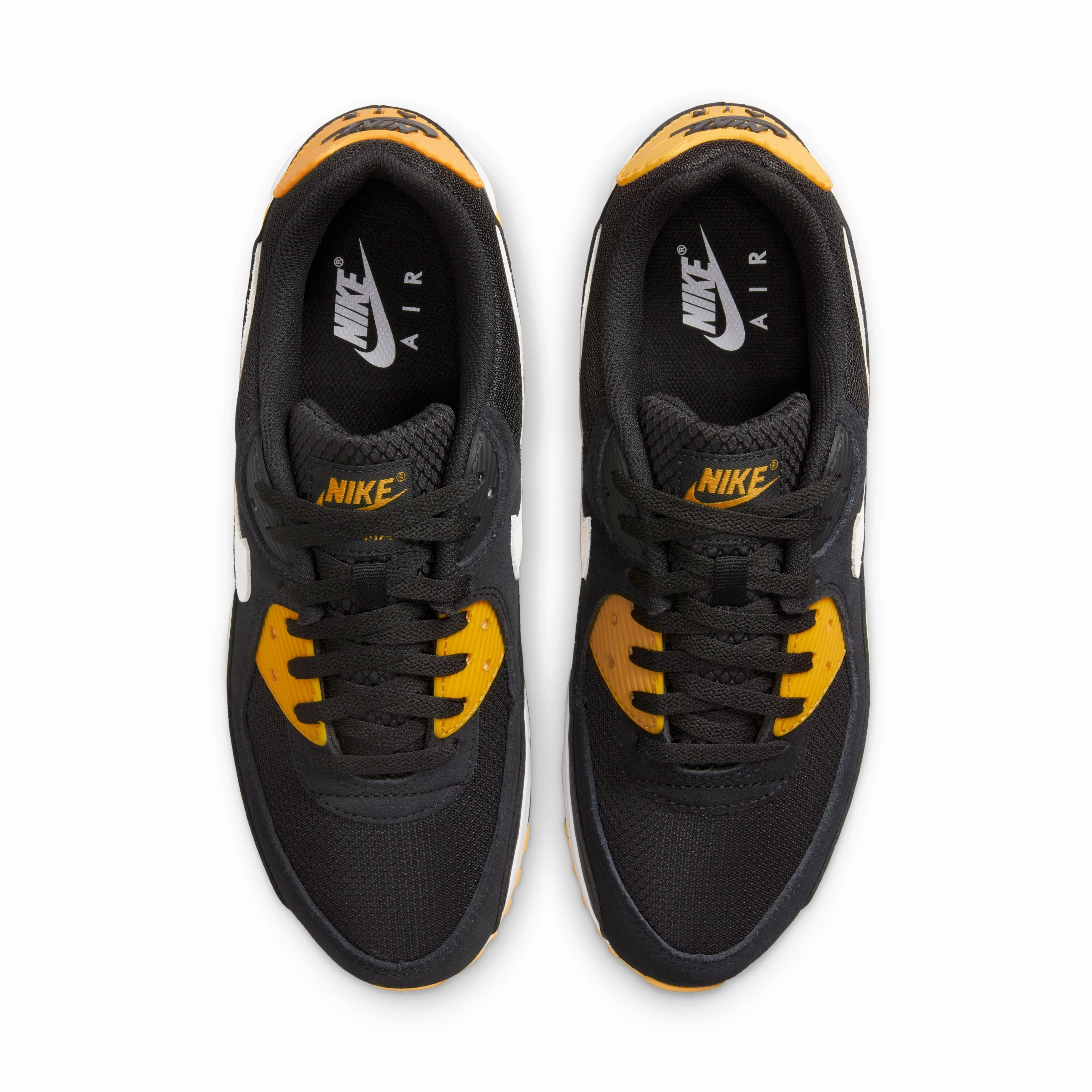 Air Max 90 'Black University Gold' Air Flow Panels