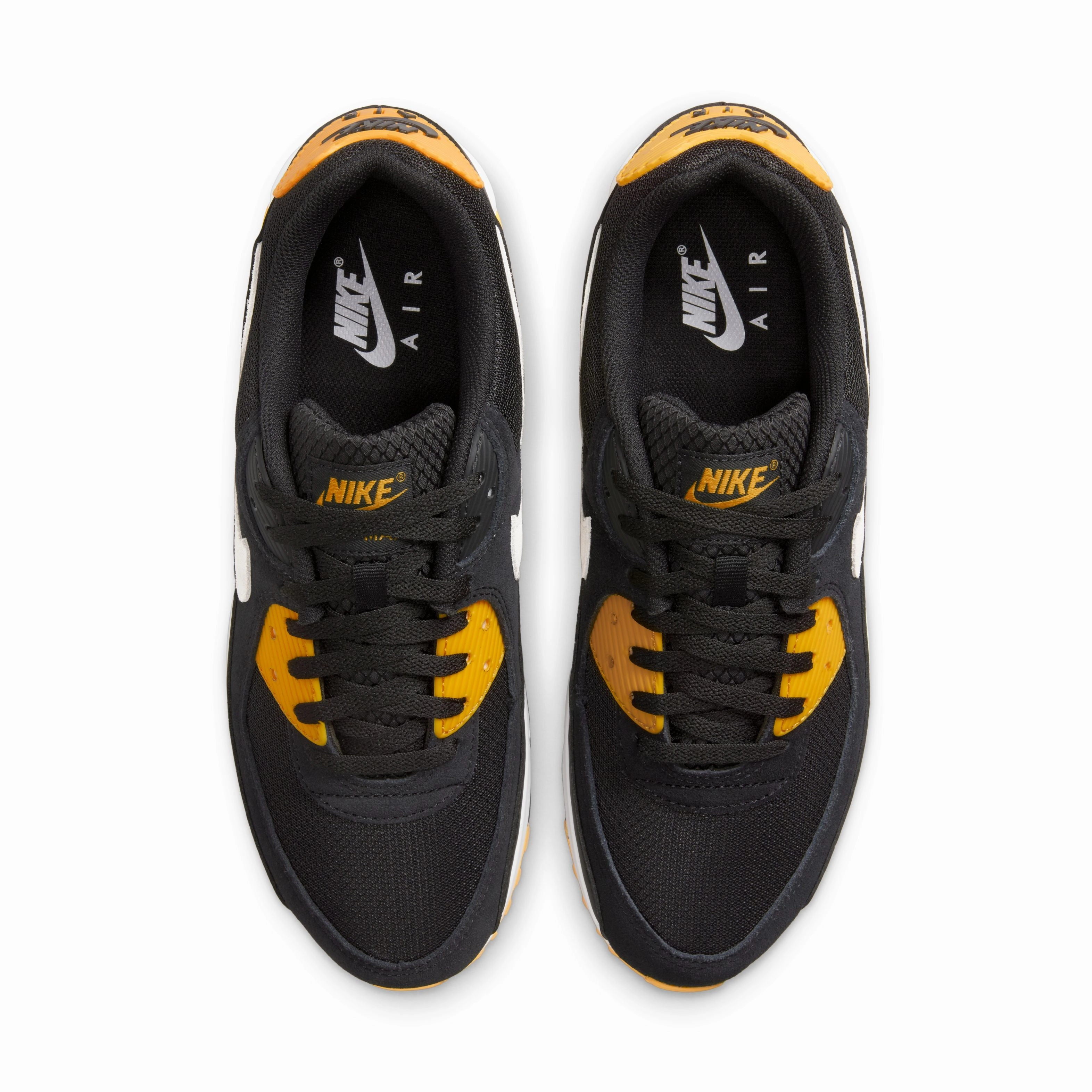 Air Max 90 'Black University Gold' Air Flow Panels