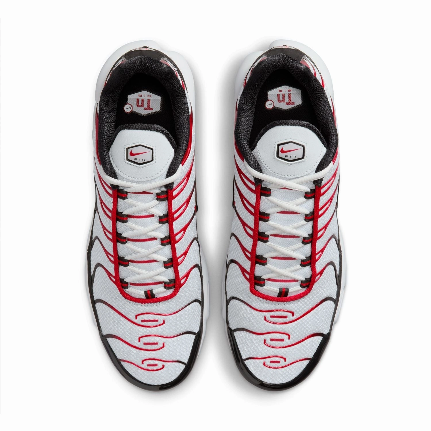 Air Max Plus 'White Black University Red' All-weather lining