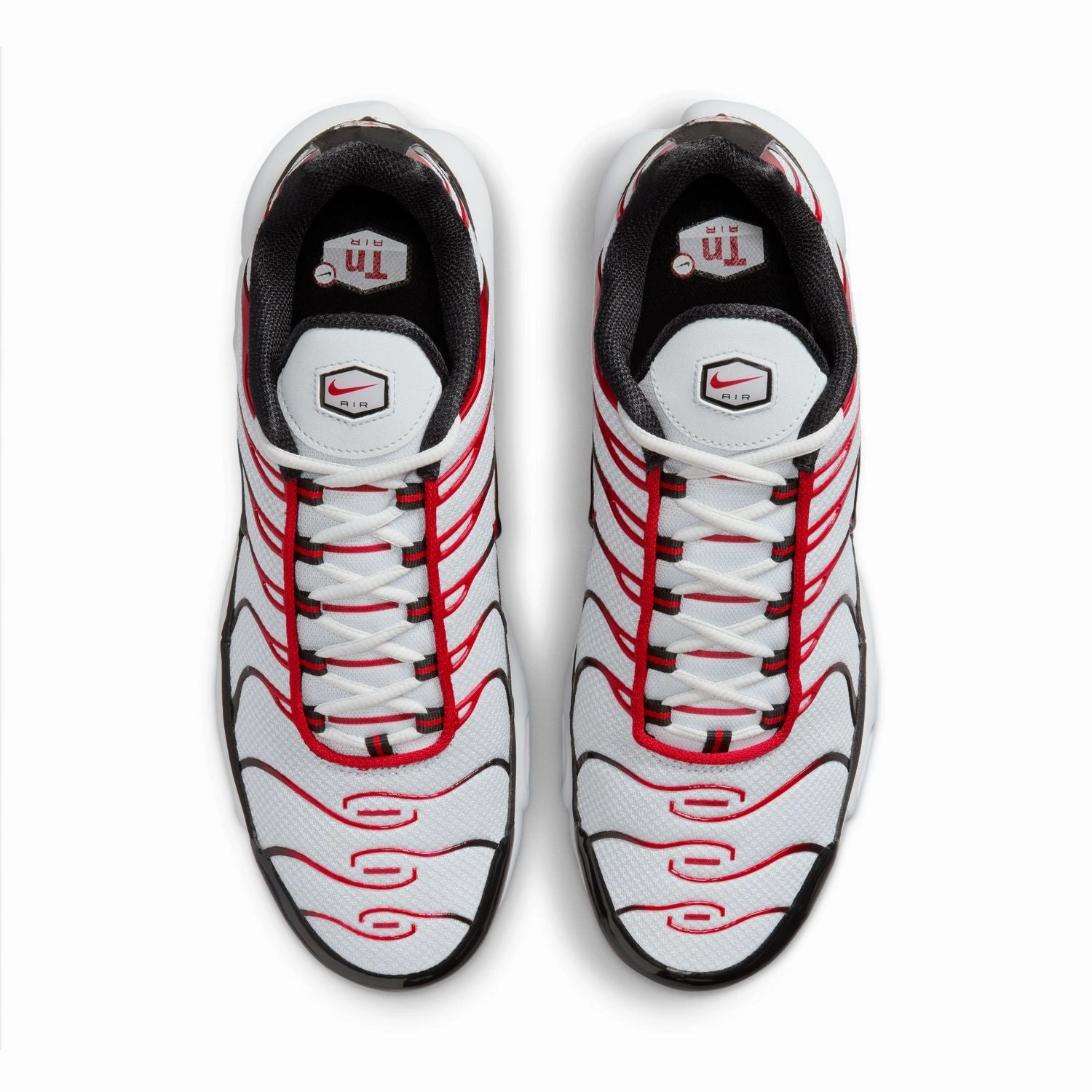 Air Max Plus 'White Black University Red' All-weather lining