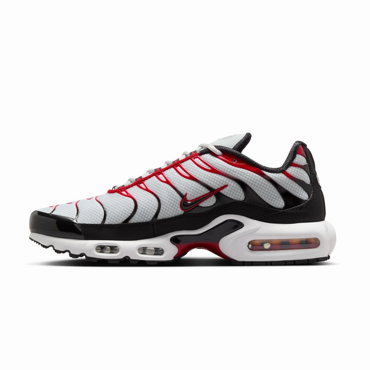 Air Max Plus 'White Black University Red' All-weather lining