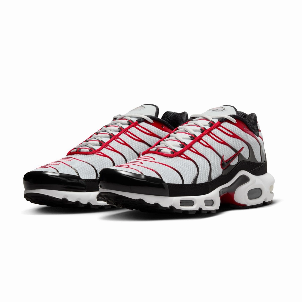 Air Max Plus 'White Black University Red' All-weather lining