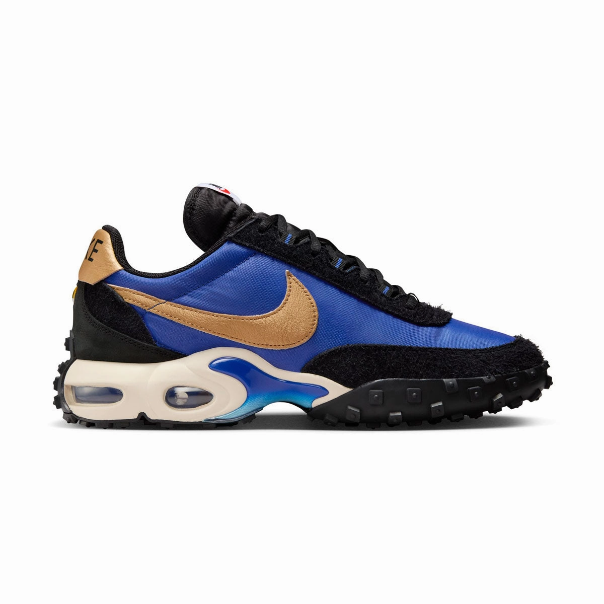 Air Max Waffle SP 'Black Hyper Blue' street-ready