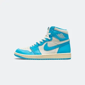 Air Jordan 1 Retro High OG - Dark Powder Blue/Sail Slip Free All-around silhouette