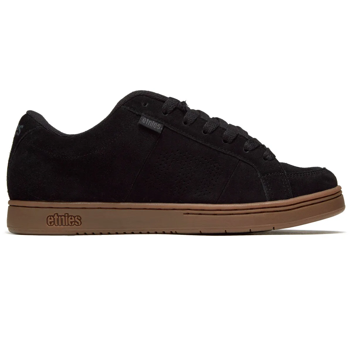 Etnies Kingpin Shoes - Black/Dark Grey/Gum Breathable Lining
