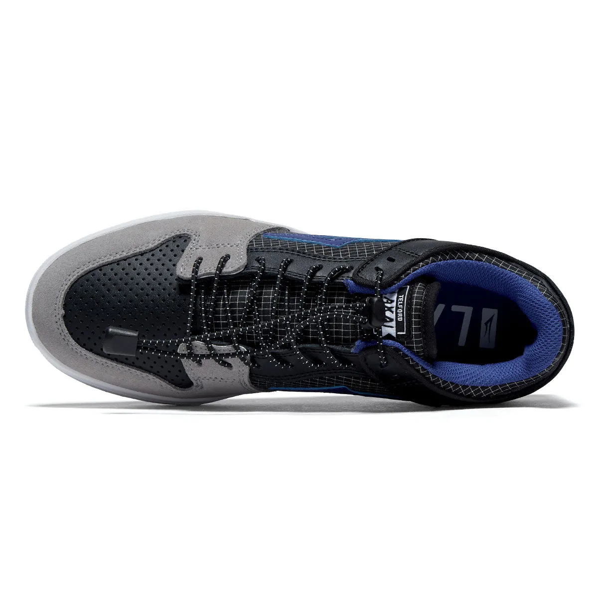 All Day Fit Lakai Telford Low Shoes - Black/Tech Suede