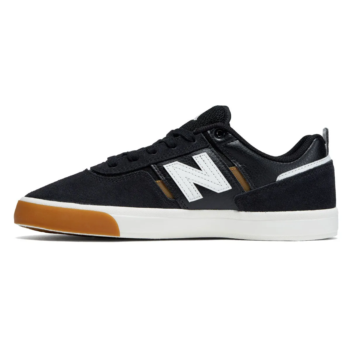 All Day Wear New Balance 306 Foy Shoes - Black/White Suede