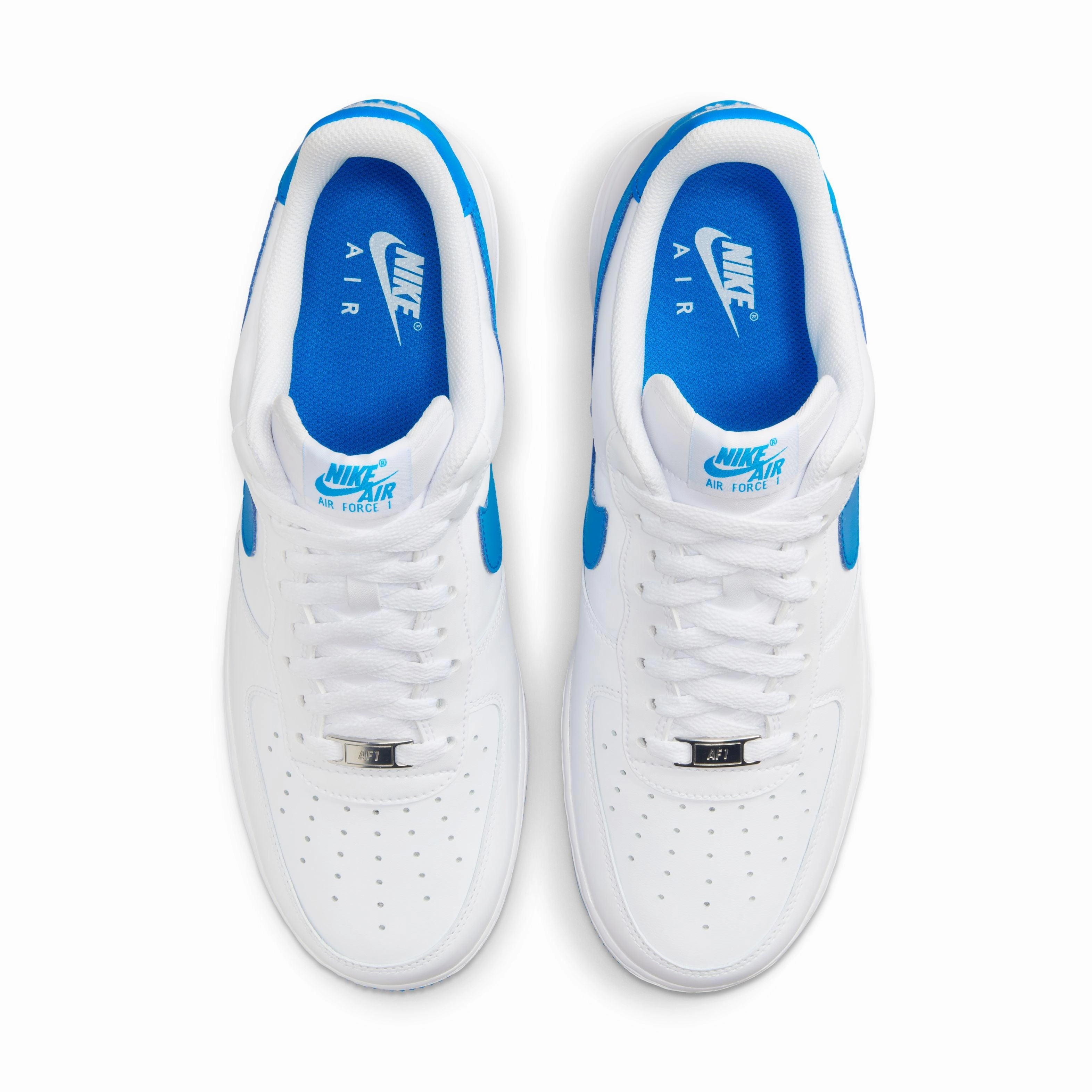 All-day shock absorption Air Force 1 '07 'White Photo Blue'