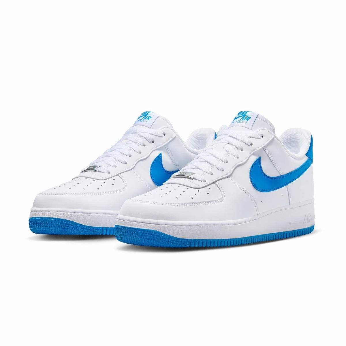 All-day shock absorption Air Force 1 '07 'White Photo Blue'