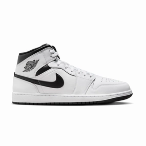 Enhanced design Air Jordan 1 Mid 'White Black'