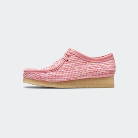 Flexible Outsole Water Resistant Wallabee x BoTT - Pink Interest