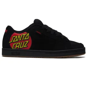 Free Action Fit Etnies x Santa Cruz Kingpin Shoes - Black