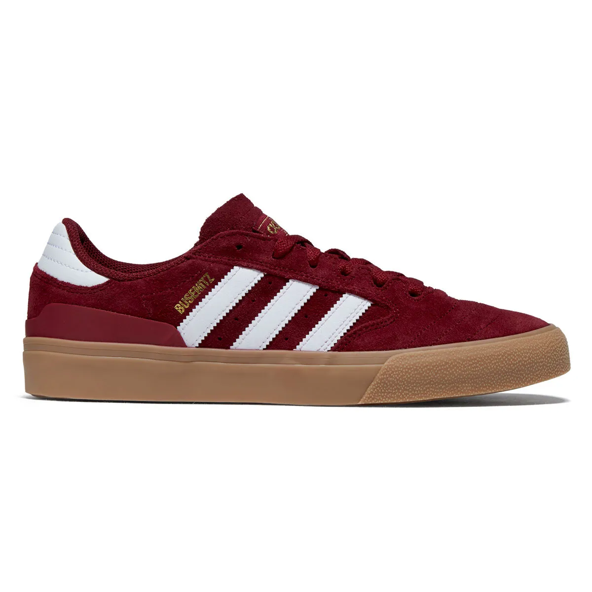 Adidas Busenitz Vulc II Shoes - Super Color/Ftwr White/Gold Metallic Soft Lining