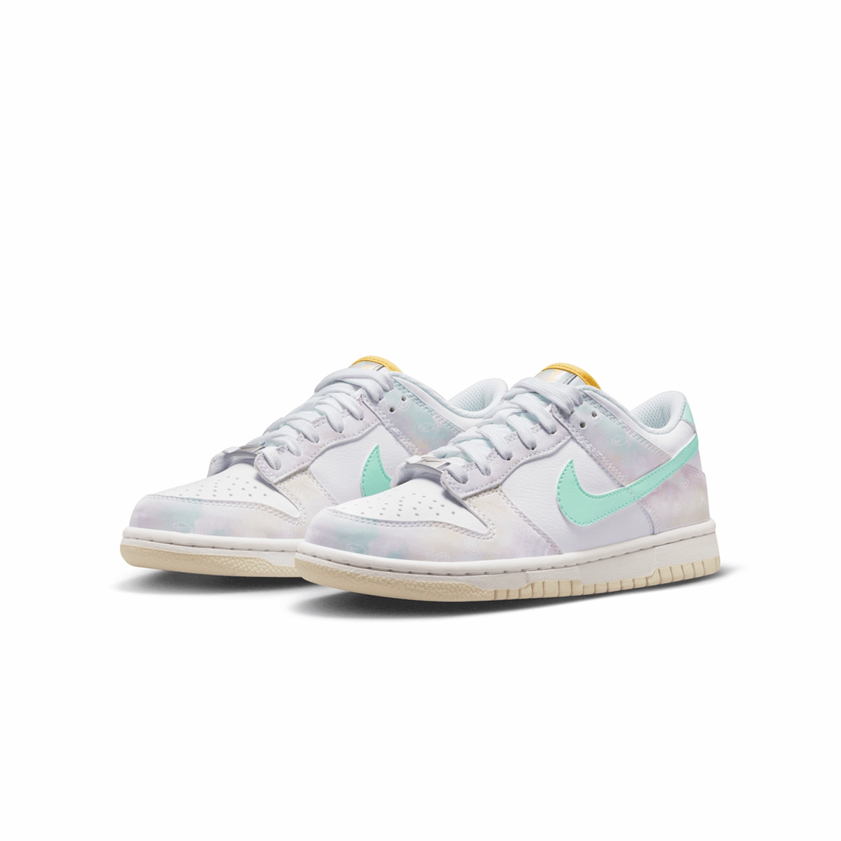 Anti Odor Lining Kid's Dunk Low 'Pastel Paisley'