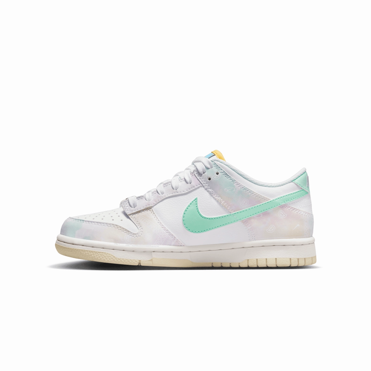 Anti Odor Lining Kid's Dunk Low 'Pastel Paisley'