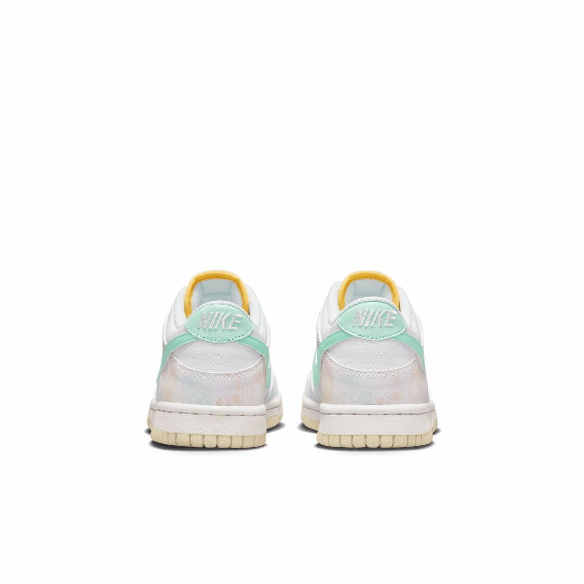 Anti Odor Lining Kid's Dunk Low 'Pastel Paisley'