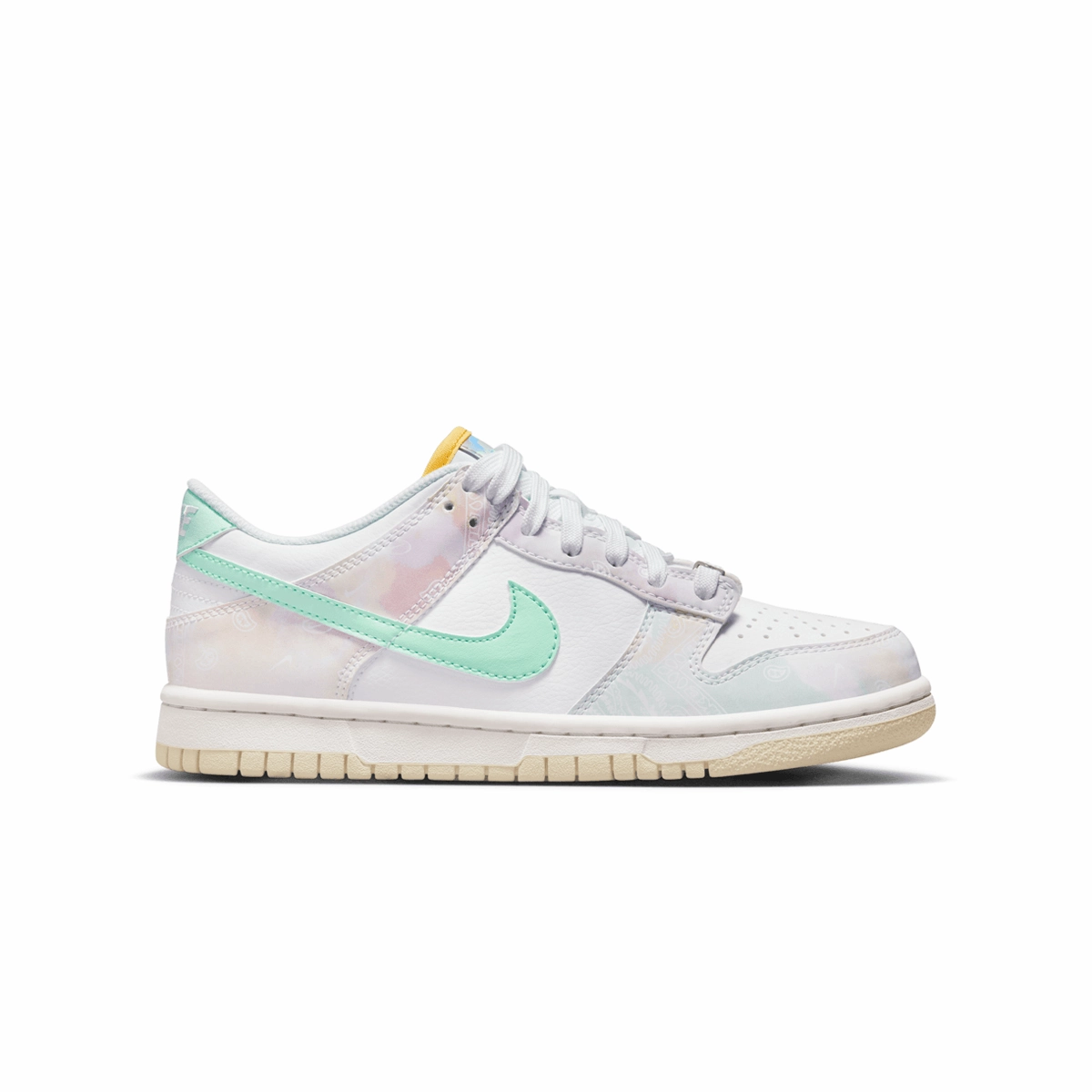 Fresh materials Kid's Dunk Low 'Pastel Paisley'