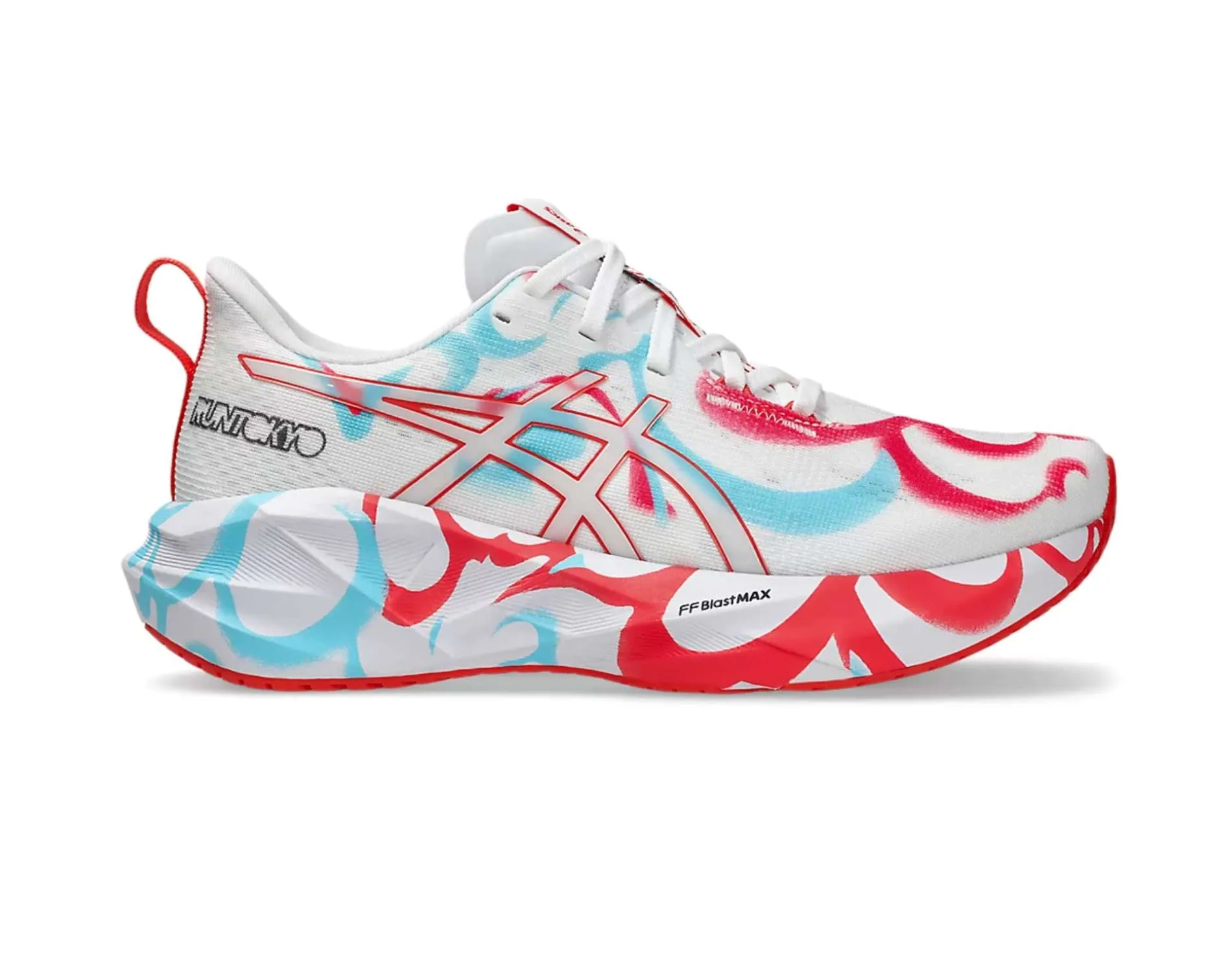 Asics Novablast 5 Tokyo Womens Ankle protection scheme