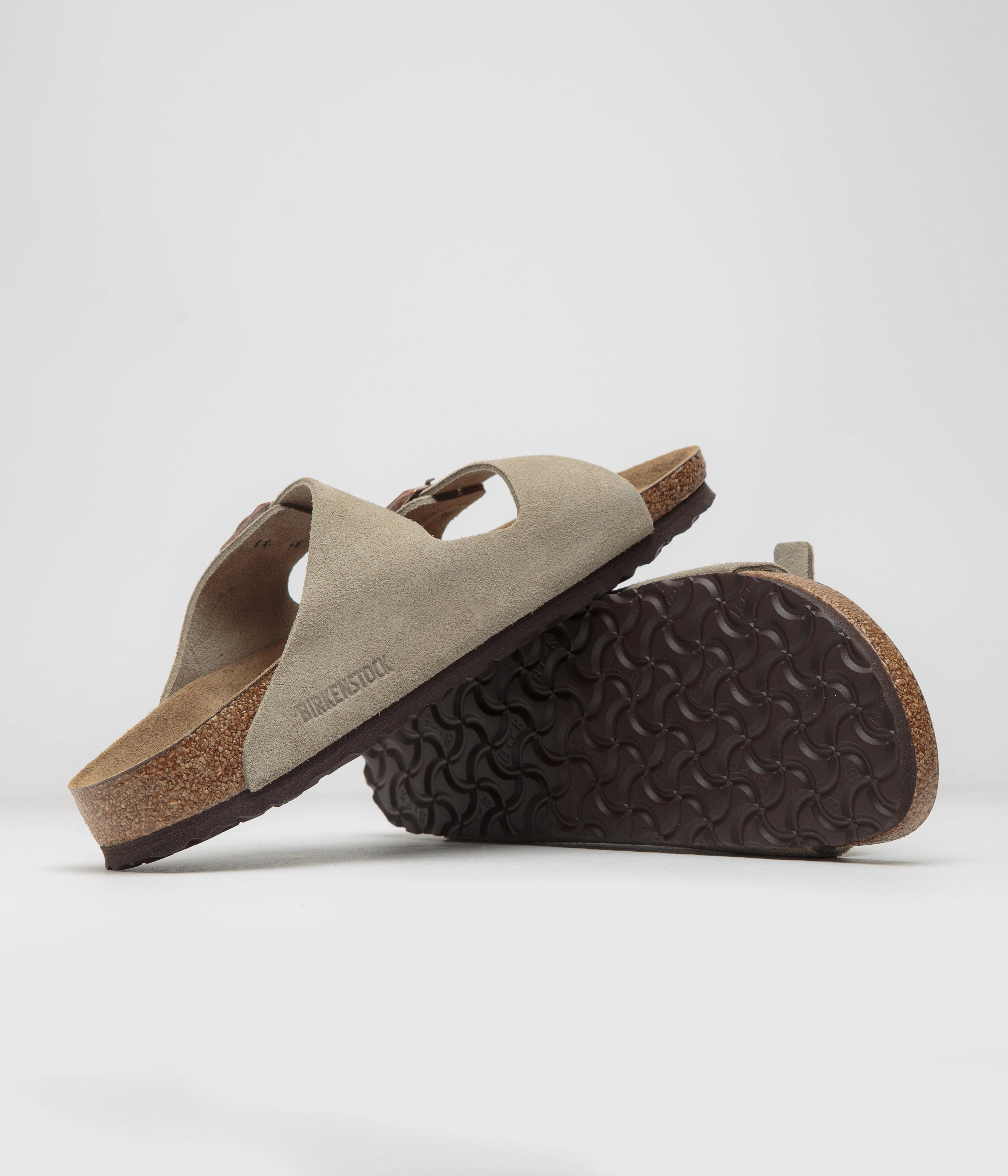 Birkenstock Arizona BS Narrow Sandals - Taupe Comfort Wear