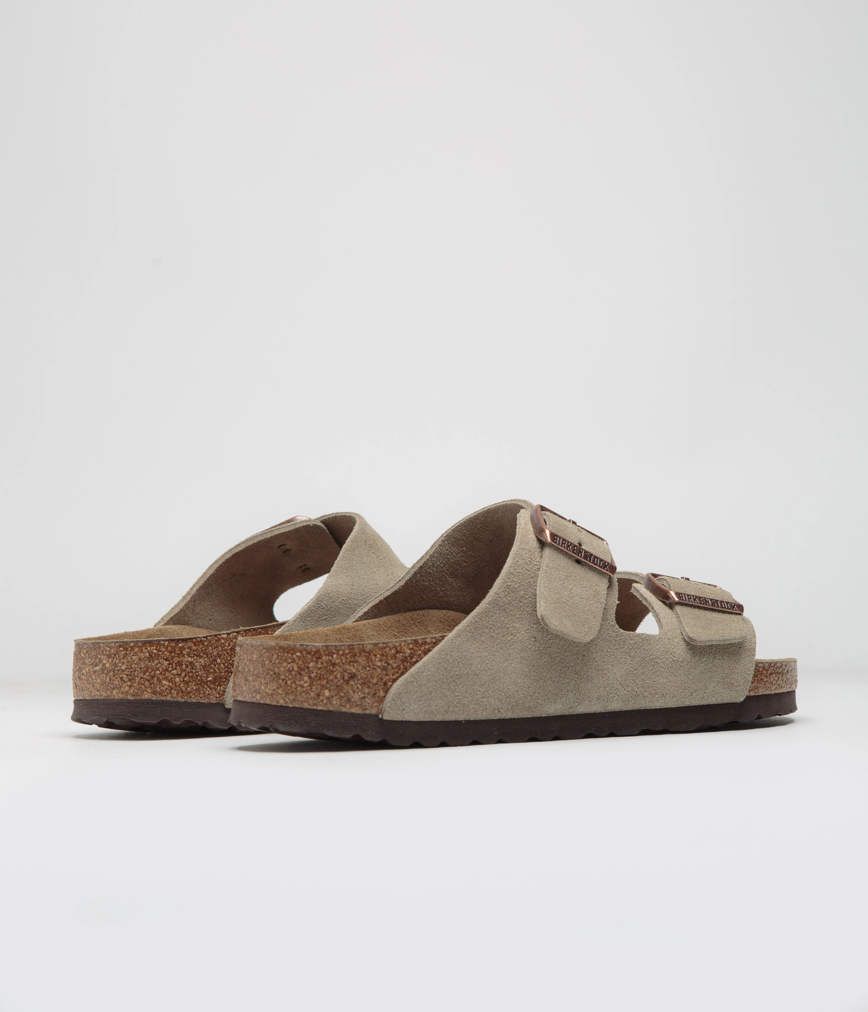 Birkenstock Arizona BS Narrow Sandals - Taupe Comfort Wear