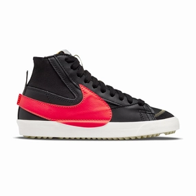 Rubber Sole Modern Casual Blazer Mid '77 Jumbo 'Black Bright Crimson'