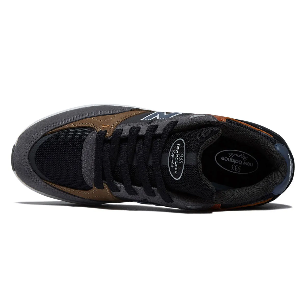 Board Guard New Balance Andrew Reynolds 933 Wide Shoes - Tan/Grey