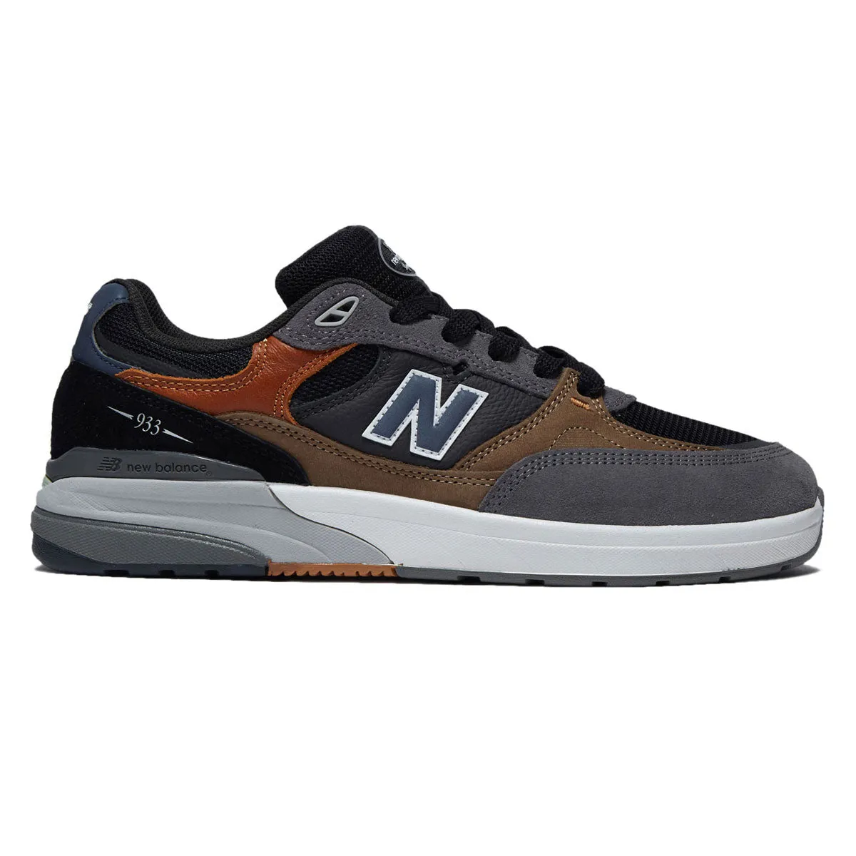 Board Guard New Balance Andrew Reynolds 933 Wide Shoes - Tan/Grey