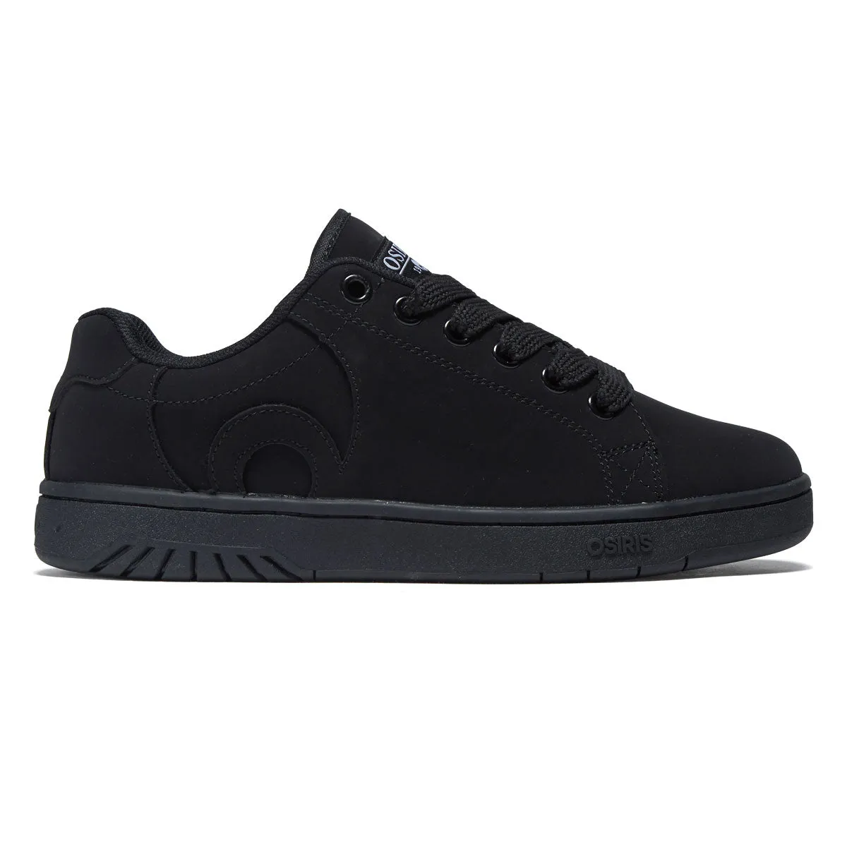 Osiris Troma Alt Shoes - Black/Black/Black Grip Style Quick Grip