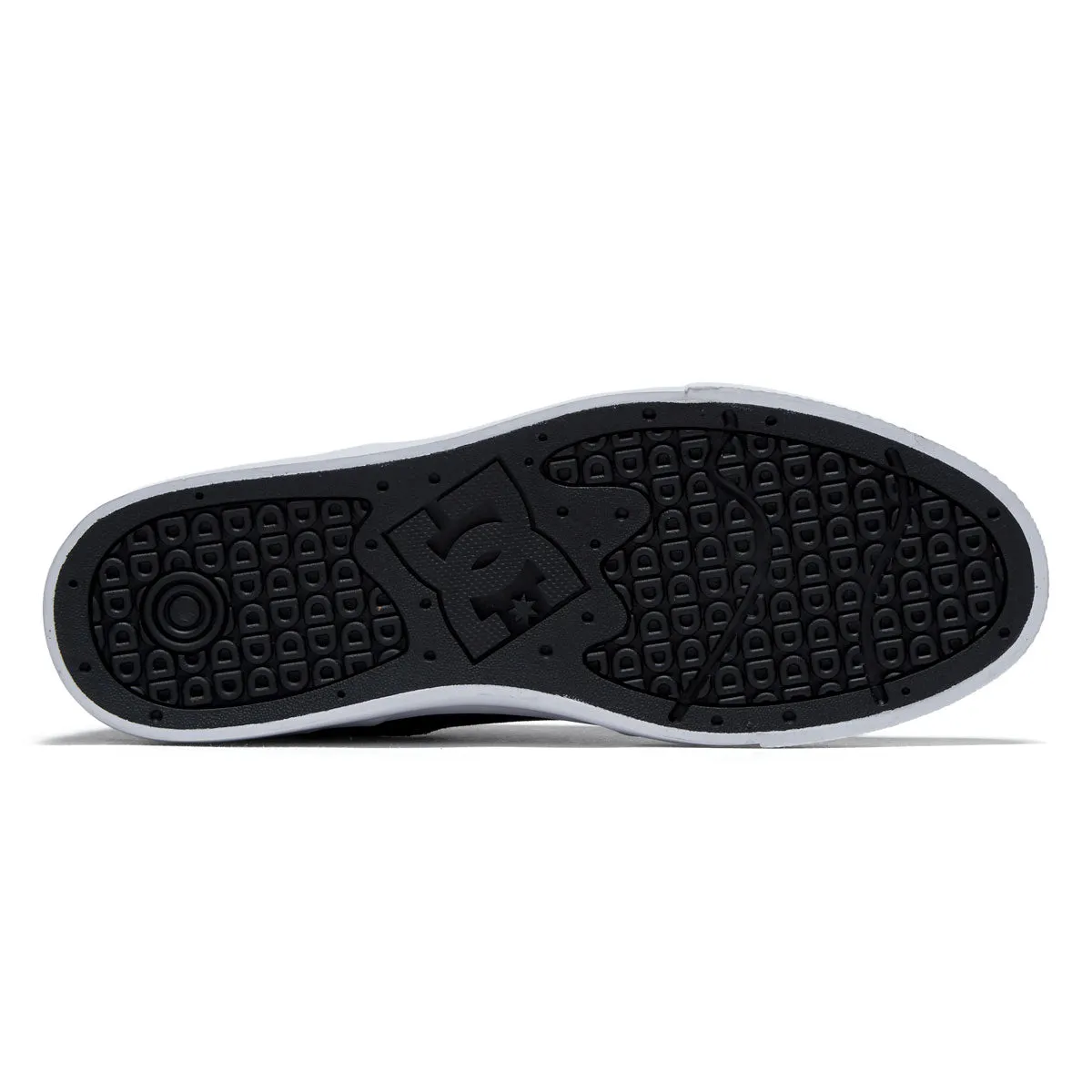 Breathable knit DC Teknic Shoes - Black/White