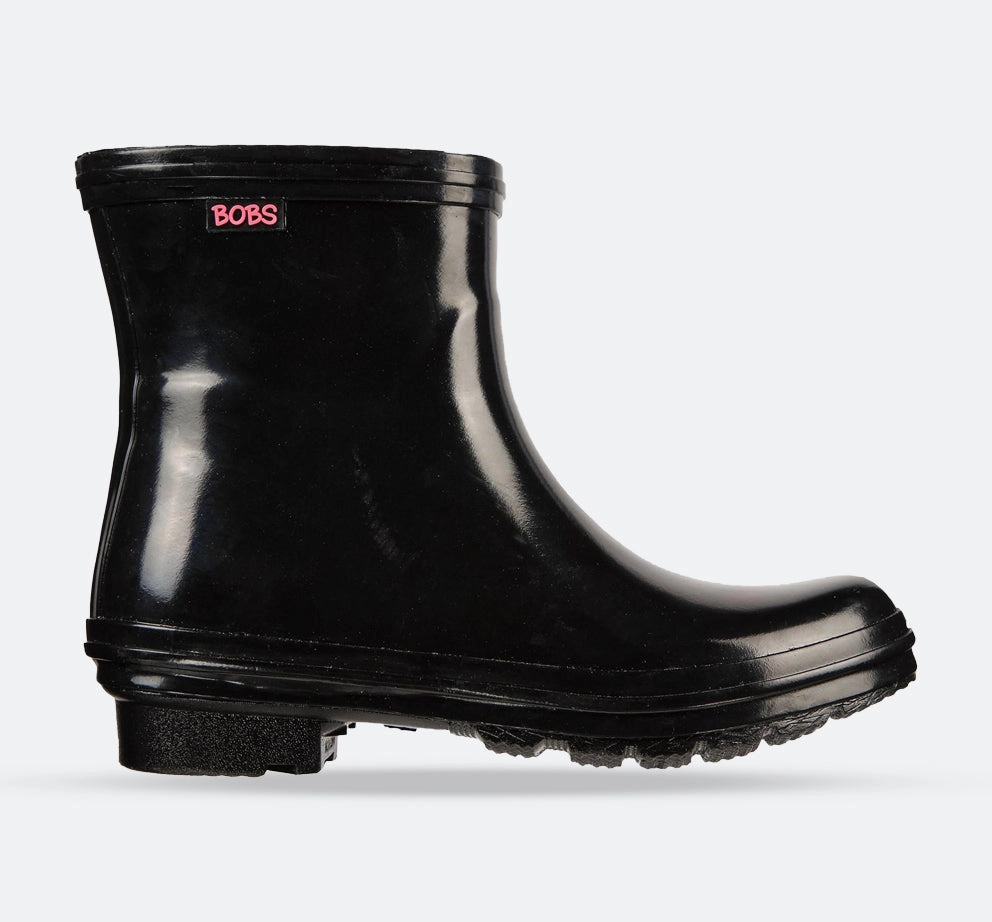 Breathable Form Women's Wide Fit Skechers 113377 Rain Check Neon Puddles Wellingtons Boots