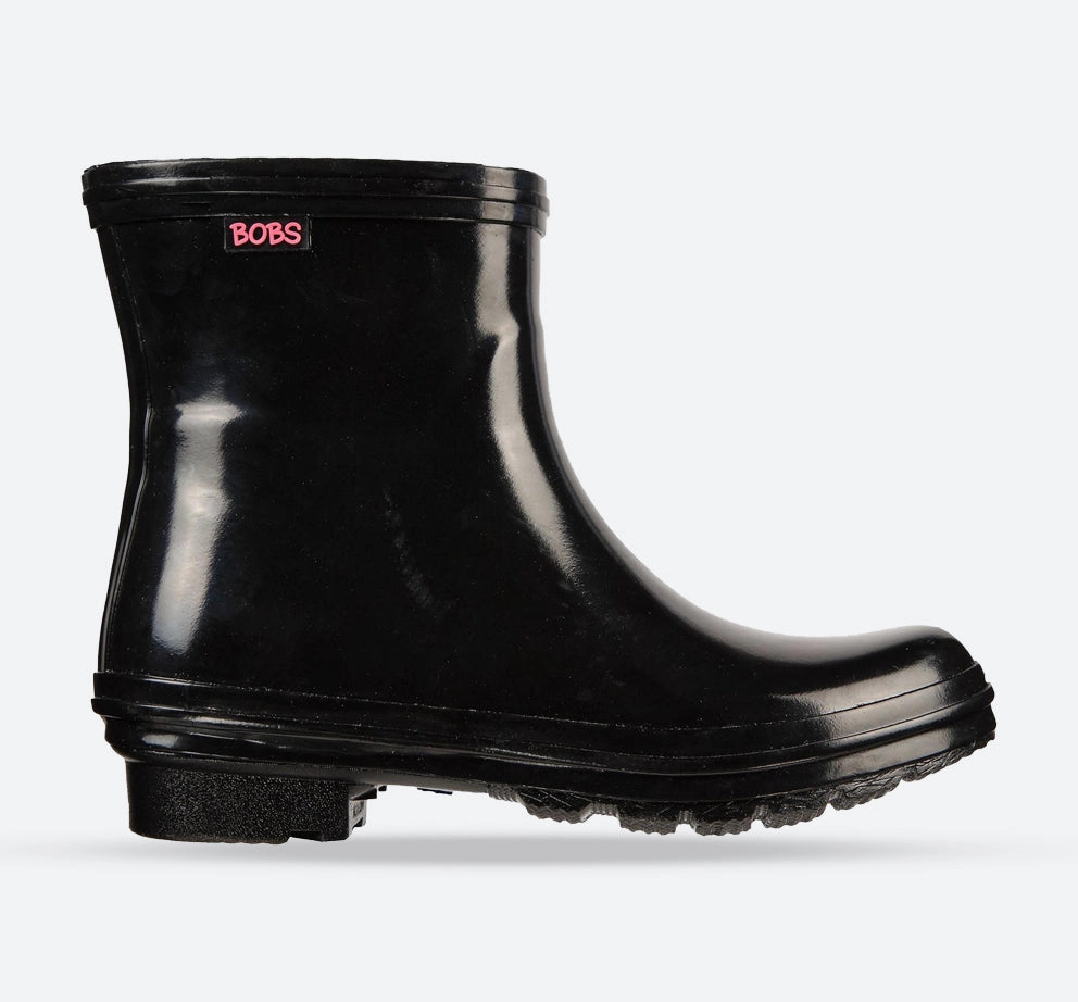 Breathable Form Women's Wide Fit Skechers 113377 Rain Check Neon Puddles Wellingtons Boots