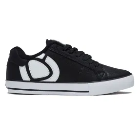 C1rca 211 Vulc Bold Shoes - Black/White/White Flexible Outsole Modern Appeal
